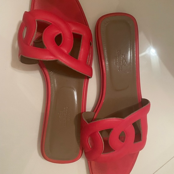 Hermes sandals size 39 - Picture 4 of 5